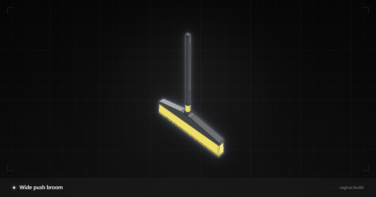 Industrial Push Broom