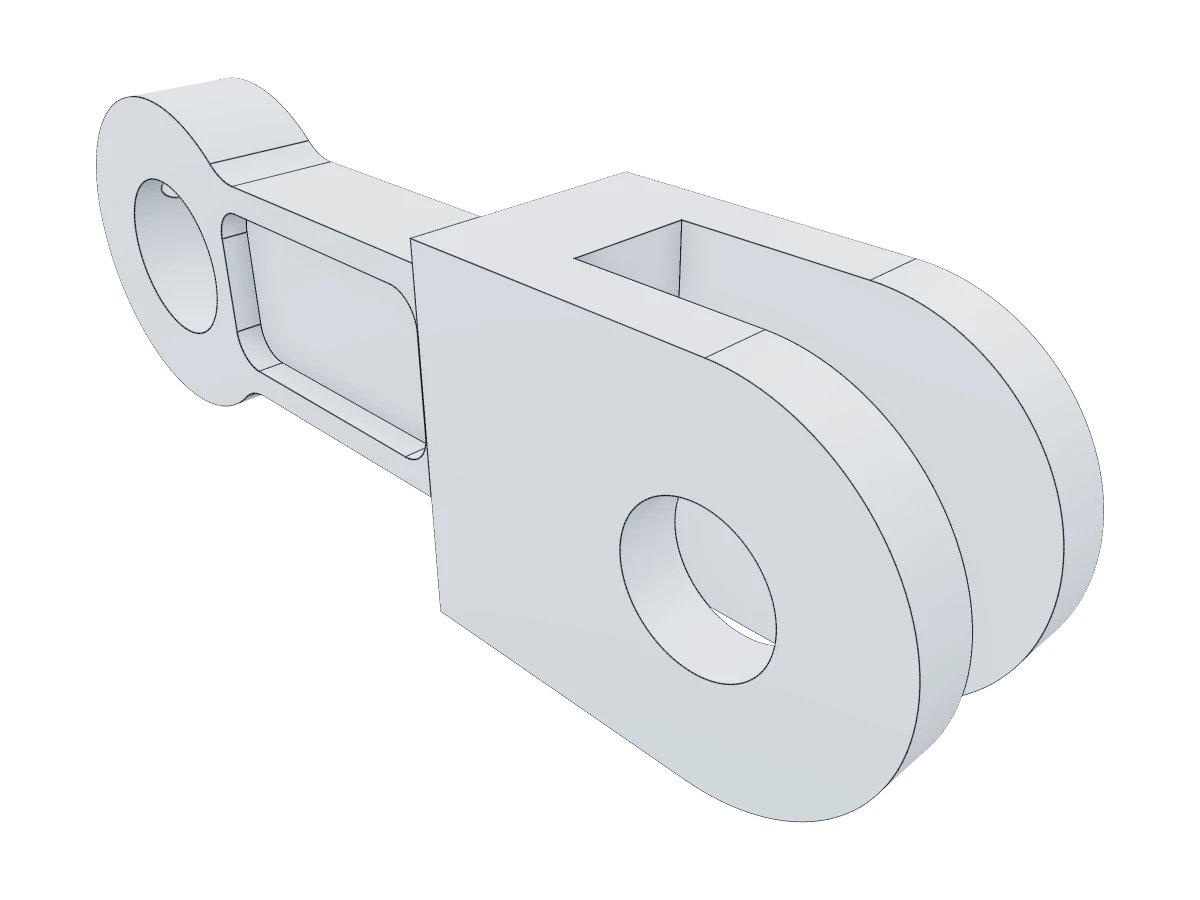 Eye-Clevis Link Model