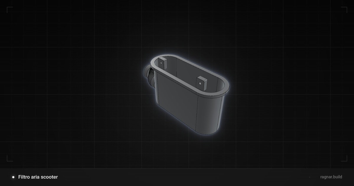 Scooter Air Intake Box