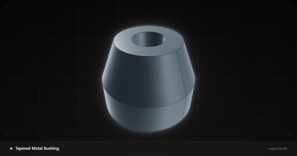 Tapered Metal Bushing