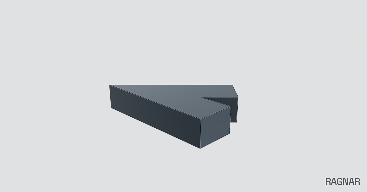 Rounded corner bracket