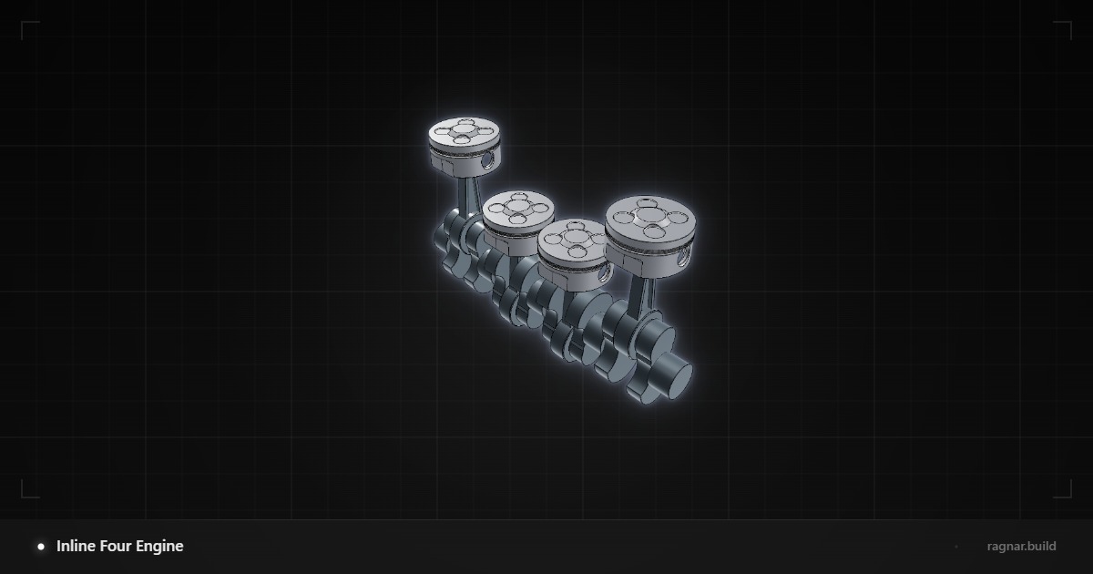 Inline Four Engine