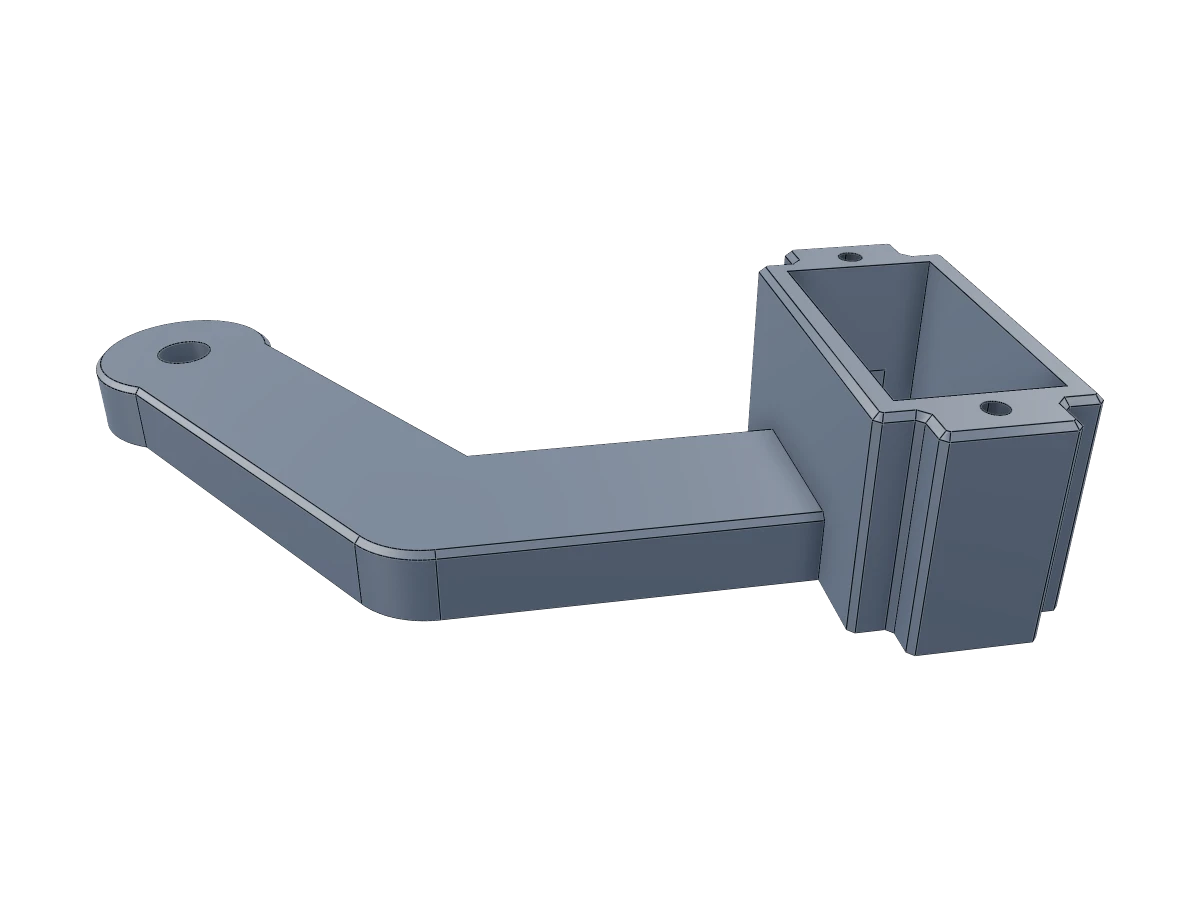 Angled Robotic Servo Link