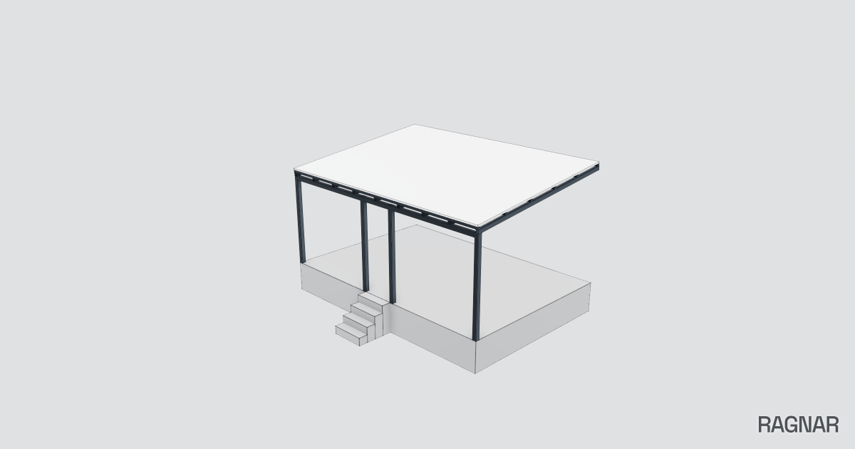 Attached Terrace Carport