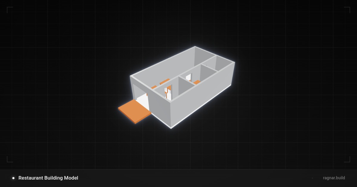 Restaurant Building Model