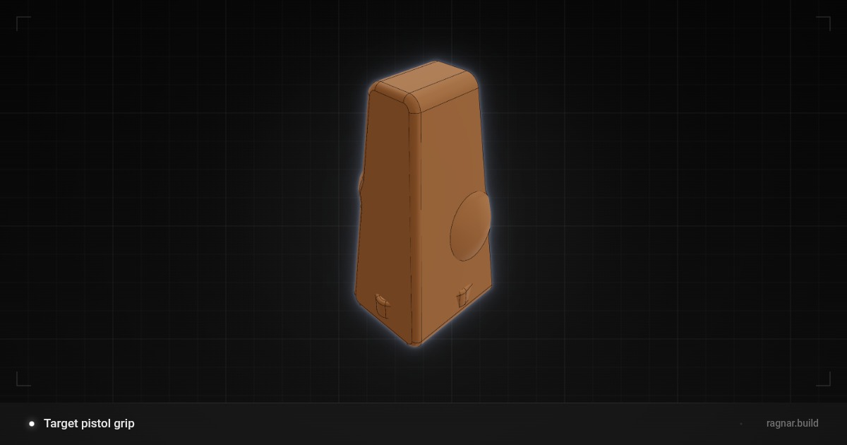 Ergonomic Pistol Grip