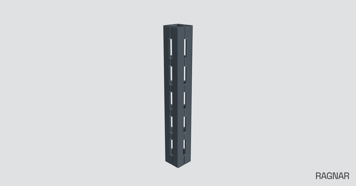 Slotted Square Tube