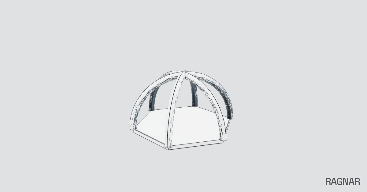 Hexagonal Arched Pavilion