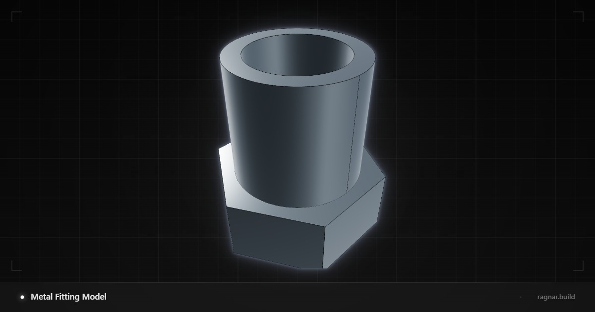 Metal Fitting Model