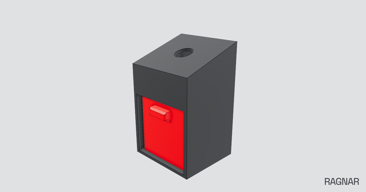 Wall Cigarette Bin