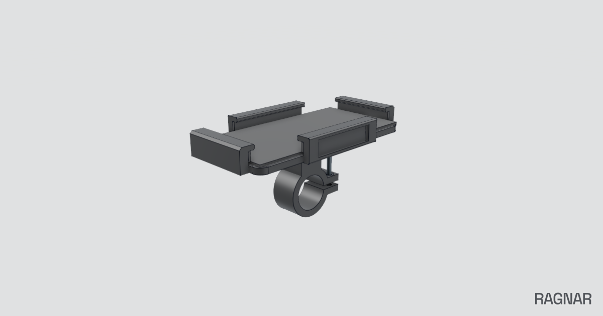 Bicycle phone holder
