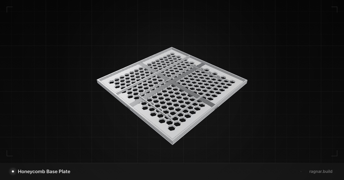 Honeycomb Base Plate
