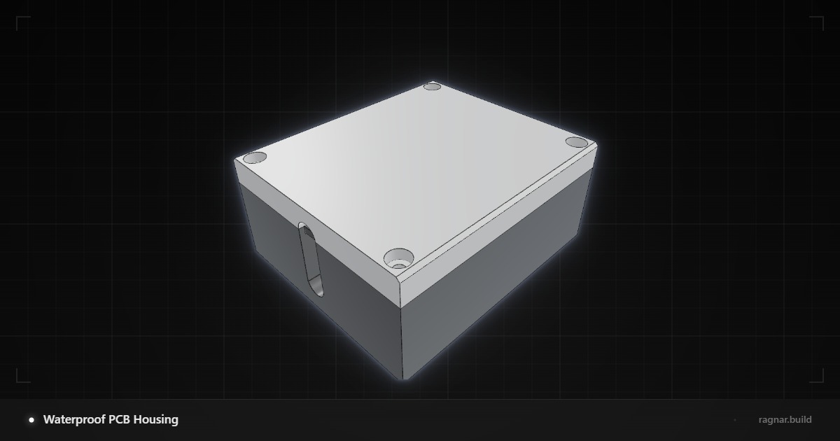Waterproof PCB Housing