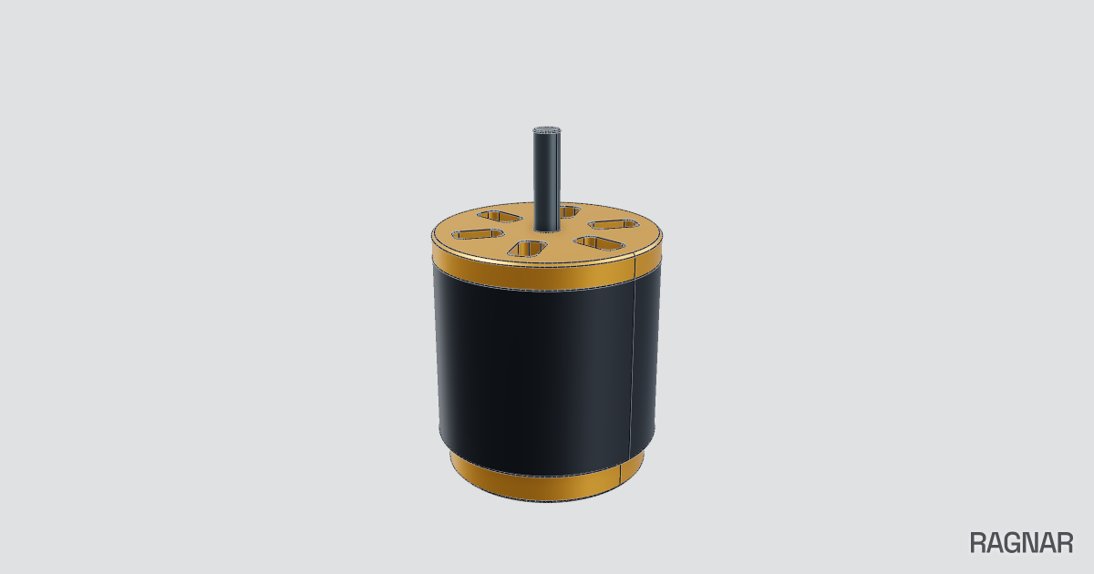 Brushless drone motor
