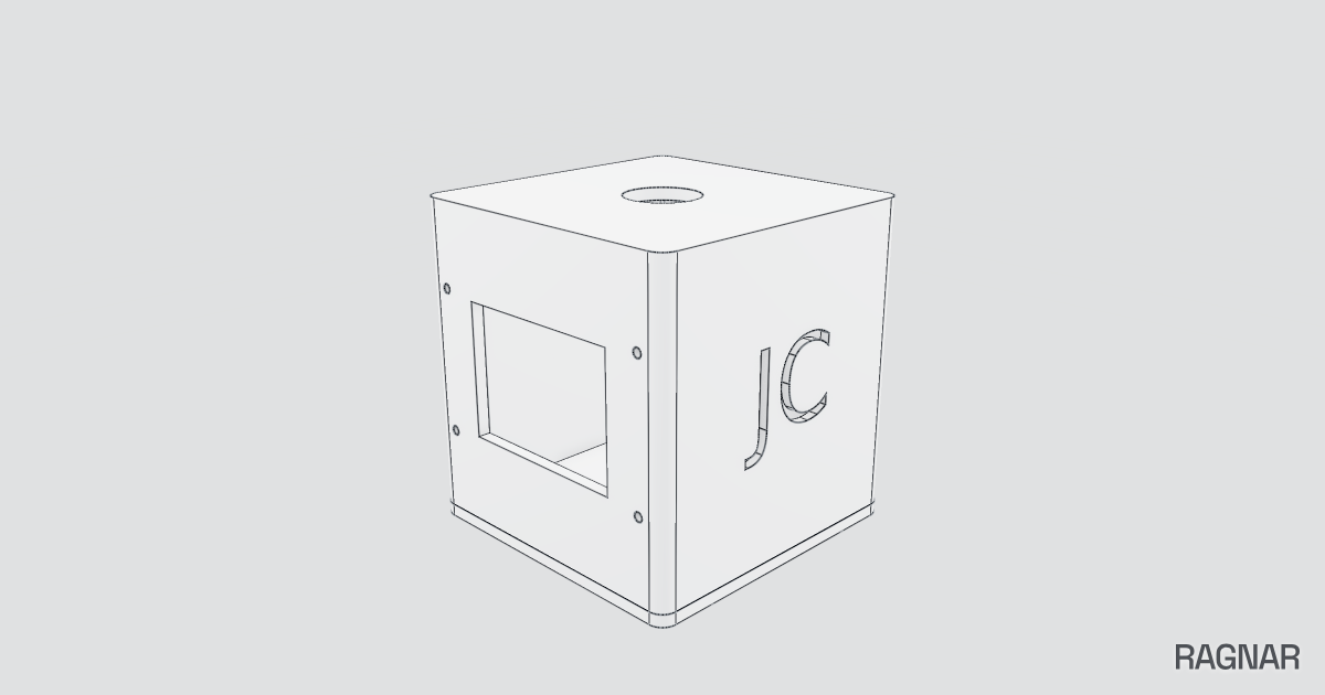 Open bottom cube (remix)