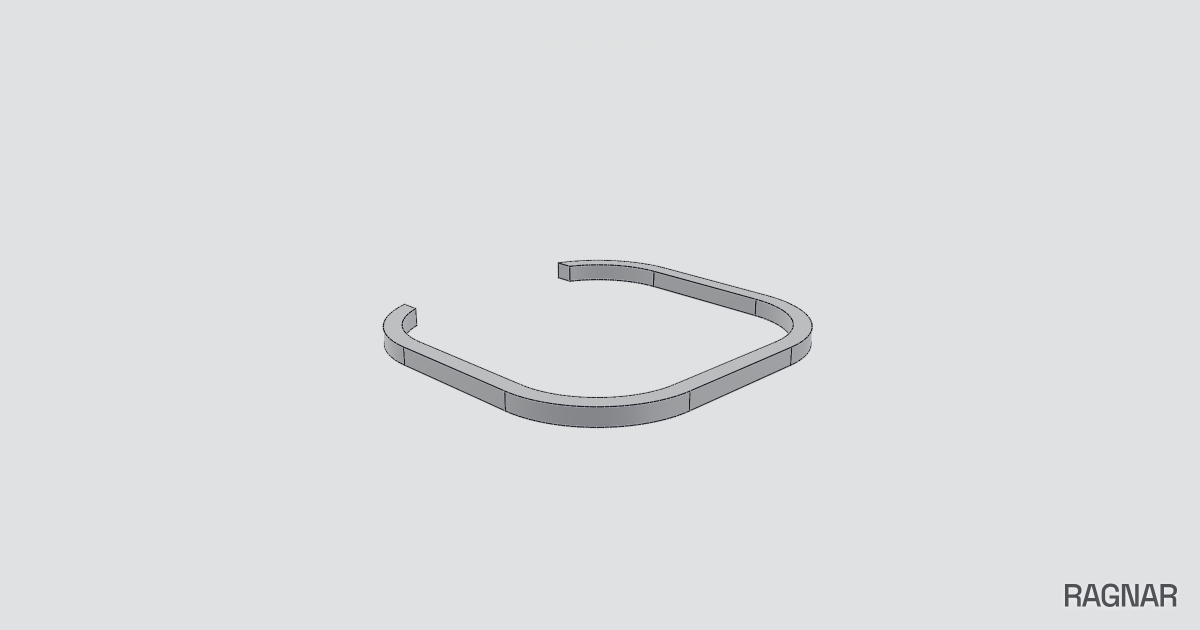 C-Shaped Mounting Frame