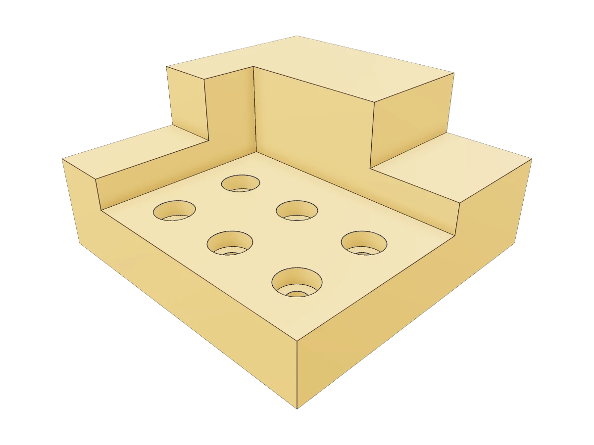 Six Hole Base Plate
