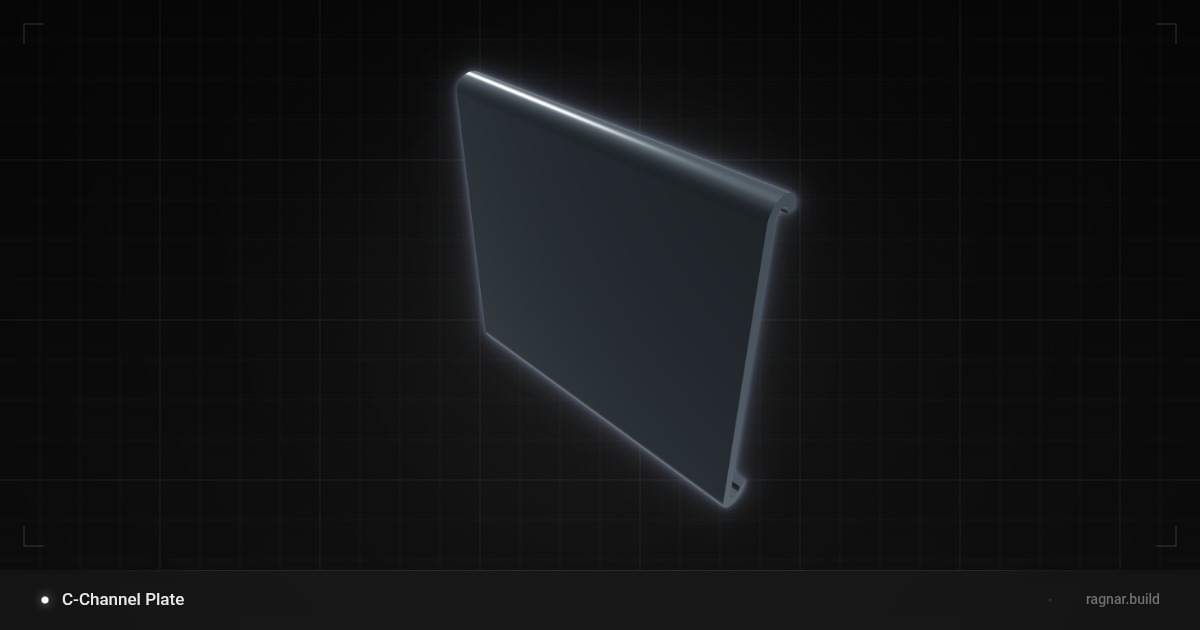 C-Channel Plate