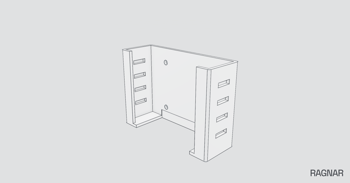 Network Hub Mount