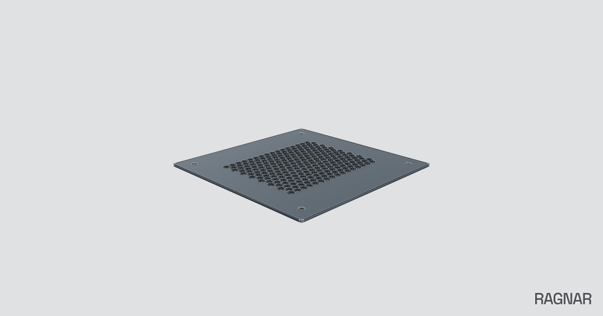 Square Mesh Grid
