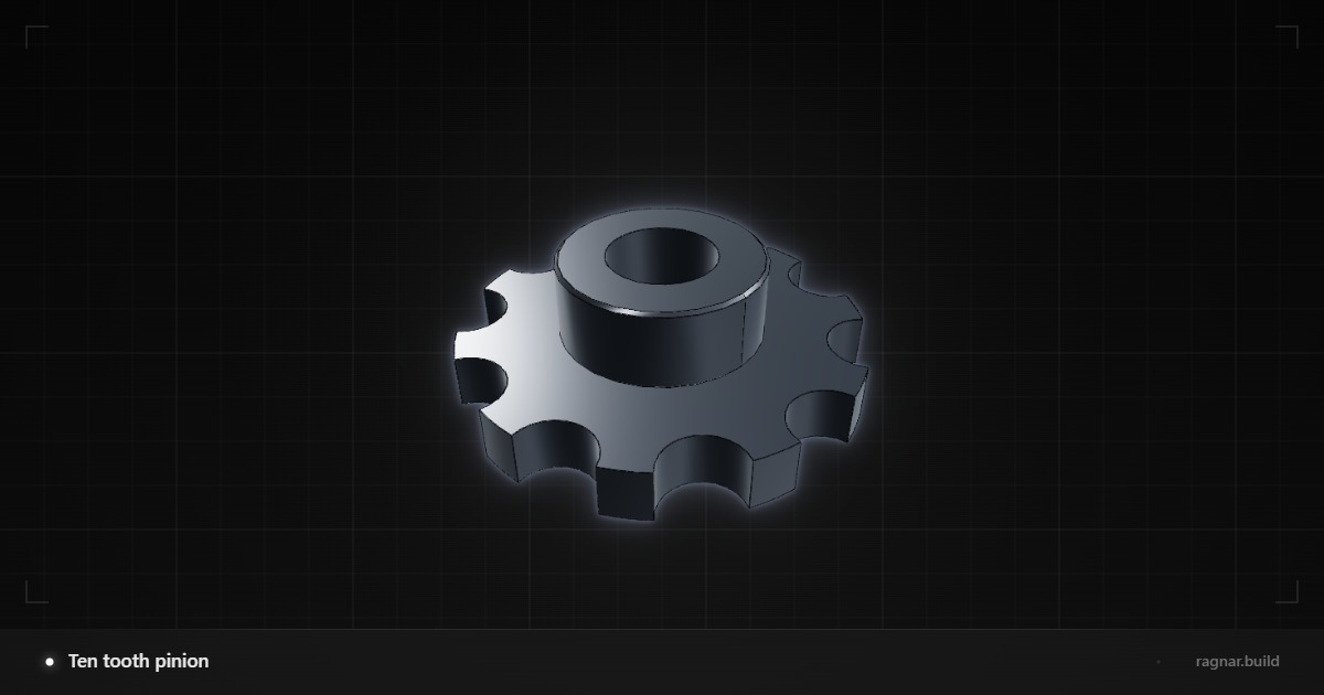 Industrial Pinion Sprocket