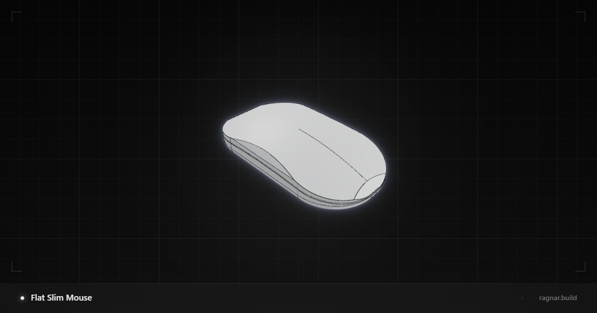 Flat Slim Mouse