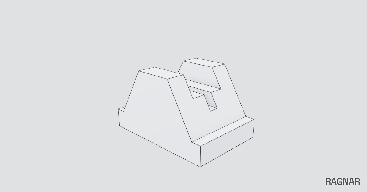Sloped Exercise Block | Ragnar Gallery