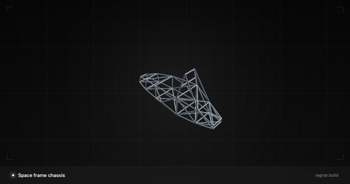 Space frame chassis
