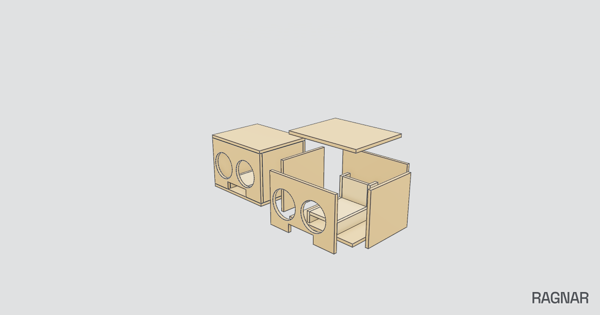 Subwoofer Enclosure Model