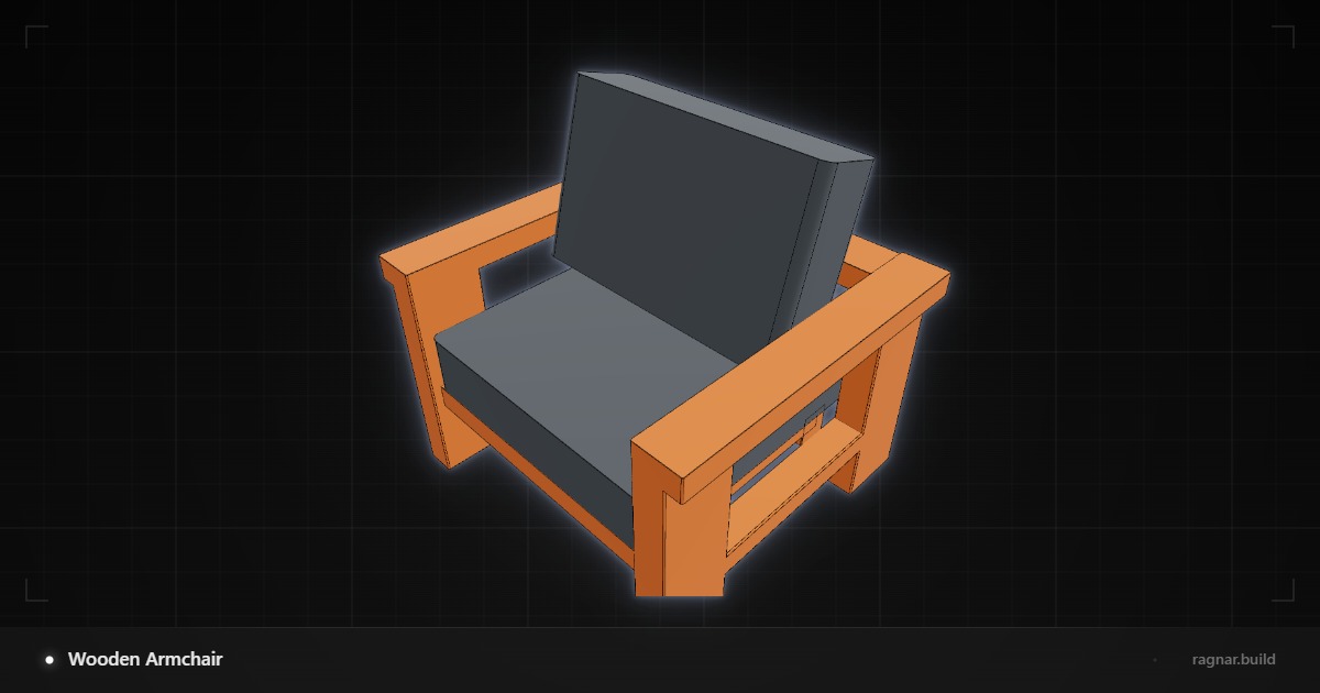 Wooden Armchair