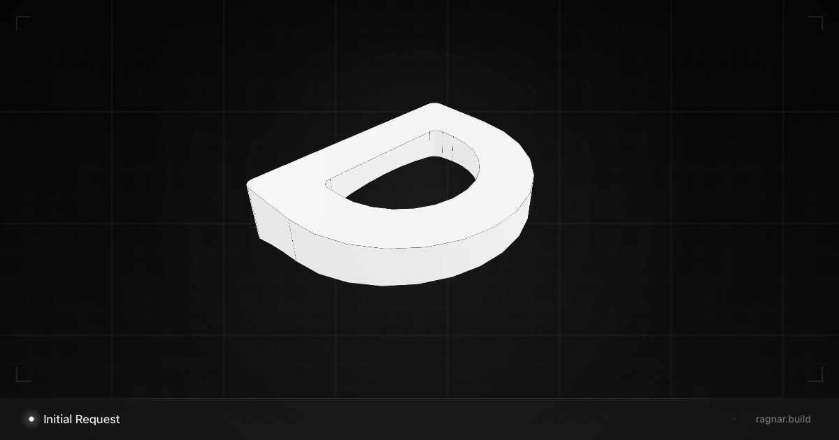 Letter D block