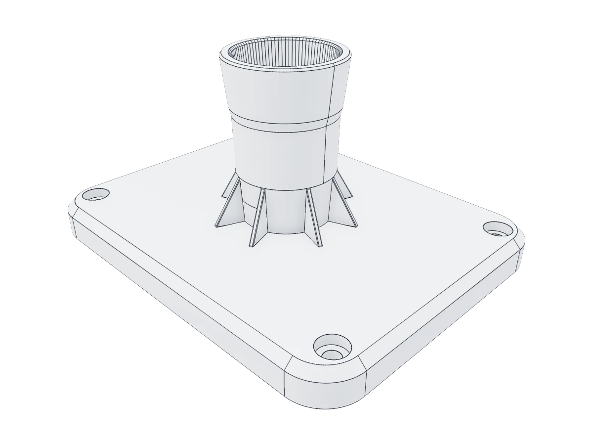 Modified Threaded Base