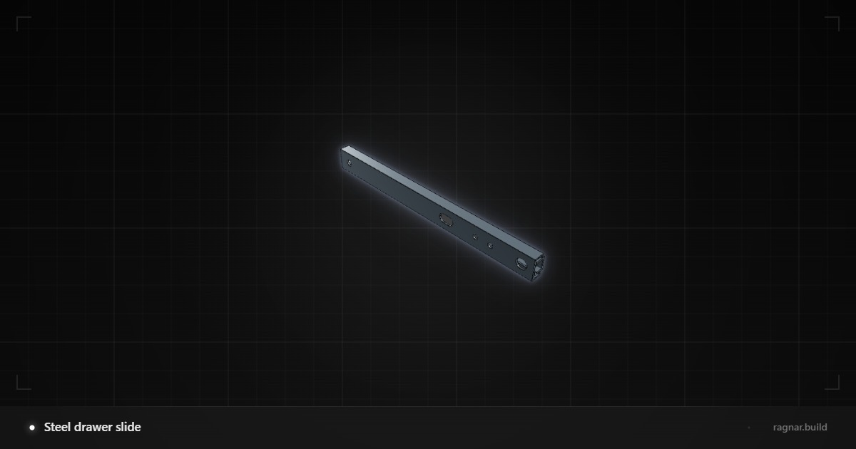 Ball bearing slide