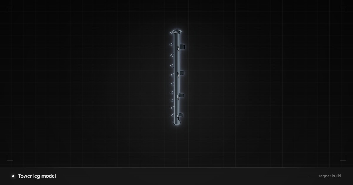 Tower leg model