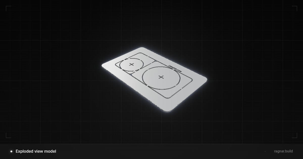 Exploded view model