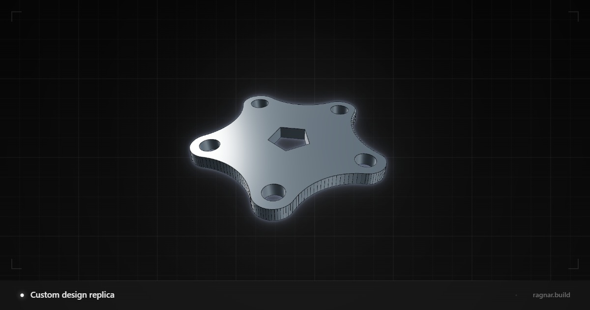 Rounded flange edges