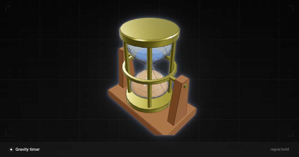 Gravity timer