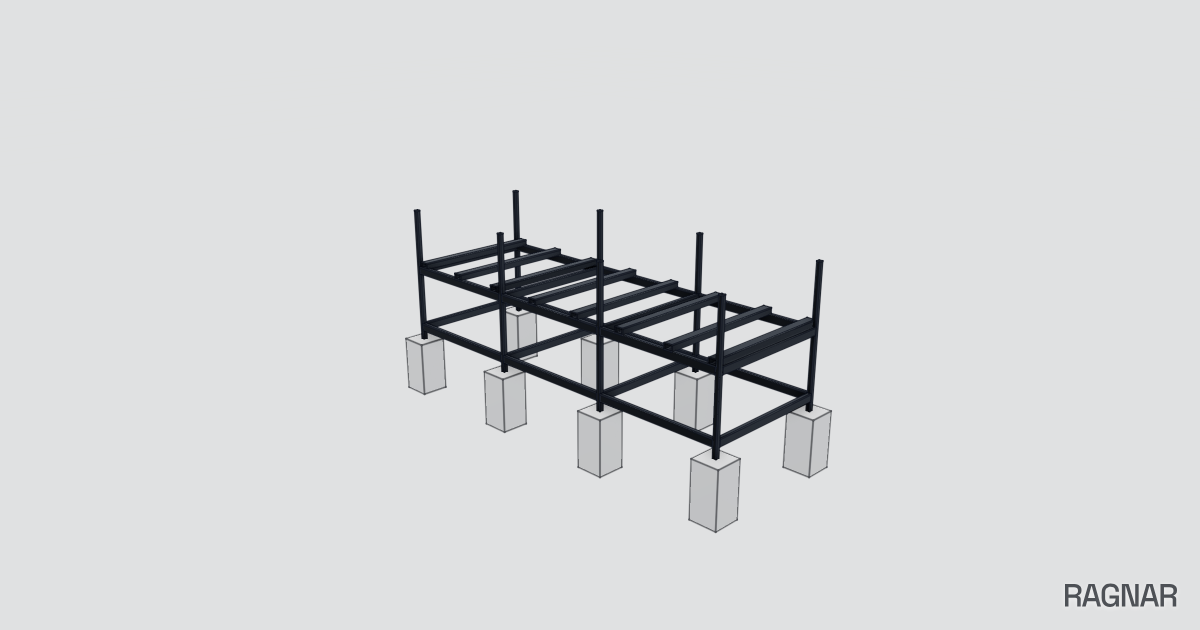 Steel Terrace Frame