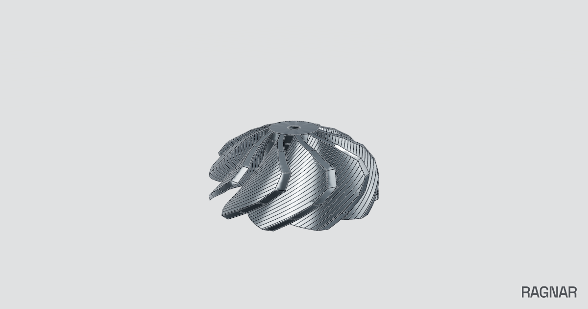 Helical Turbine Runner