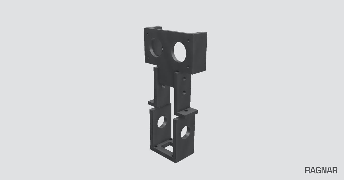 Ultrasonic sensor pan-tilt mount