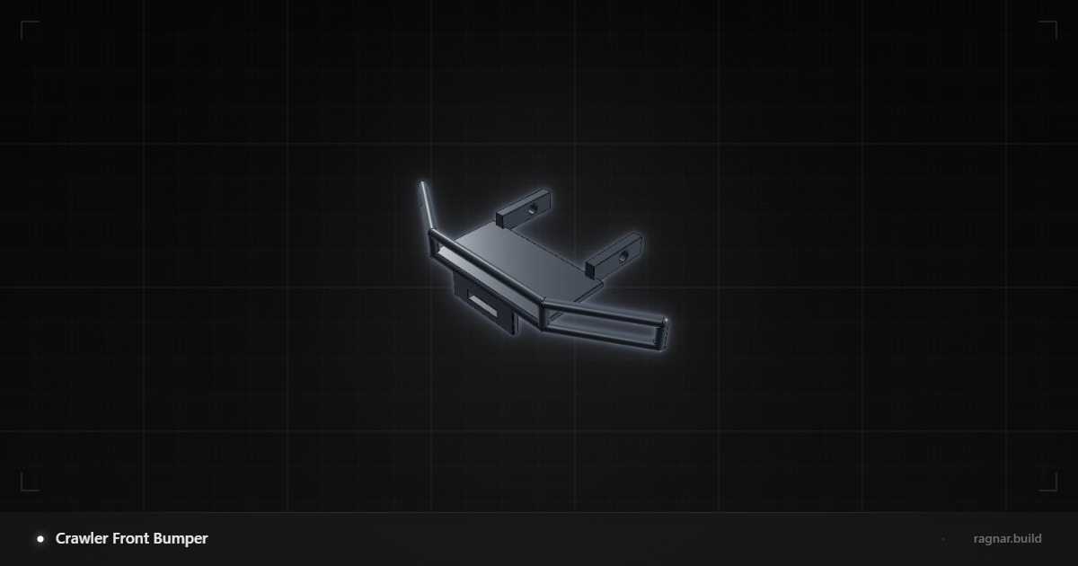 Crawler Front Bumper