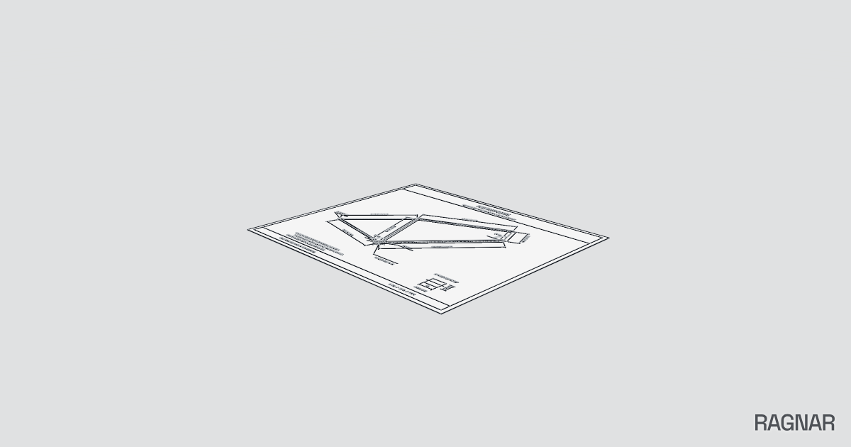 Bicycle frame drawing