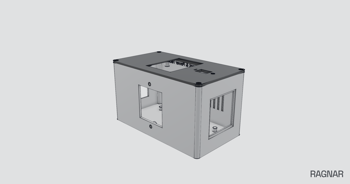 LCD Monitoring Enclosure