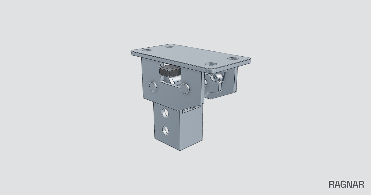 Self-locking folding hinge
