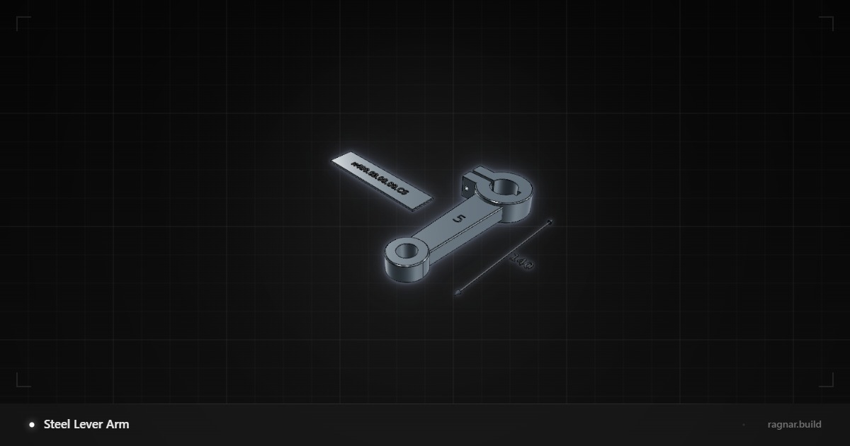 Steel Lever Arm