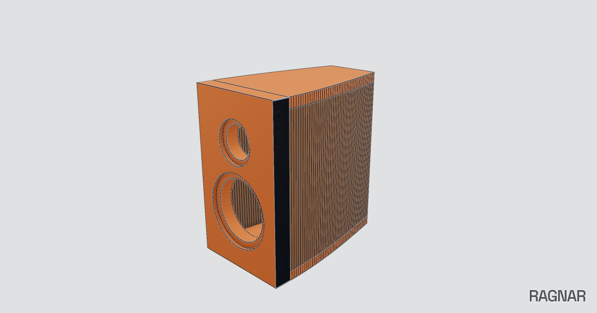 Curved Speaker Cabinet