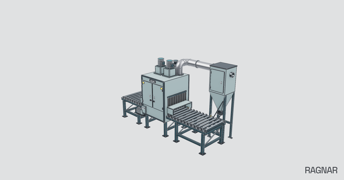 Industrial Blast Cleaning Machine