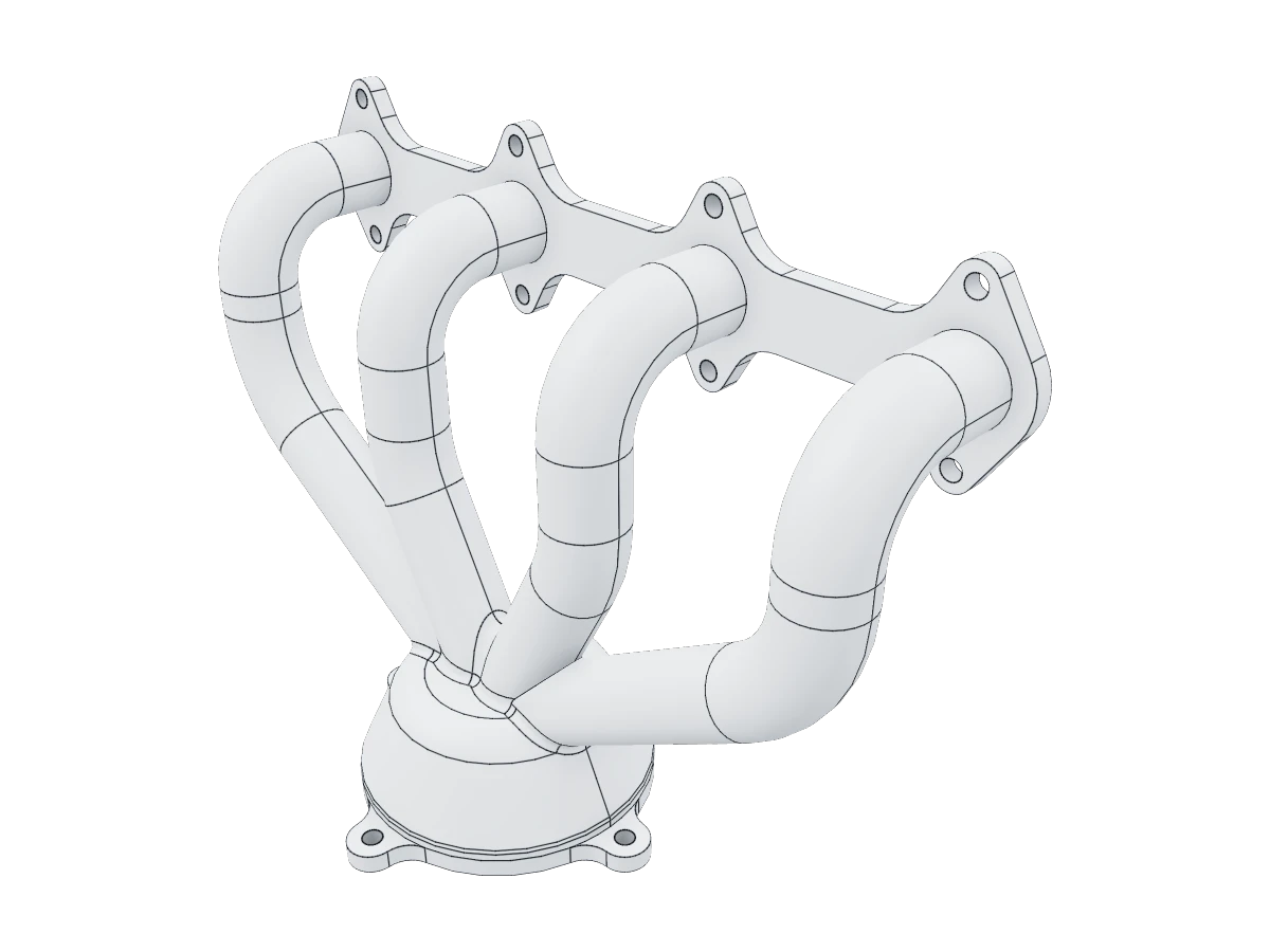 4-to-1 Exhaust Manifold