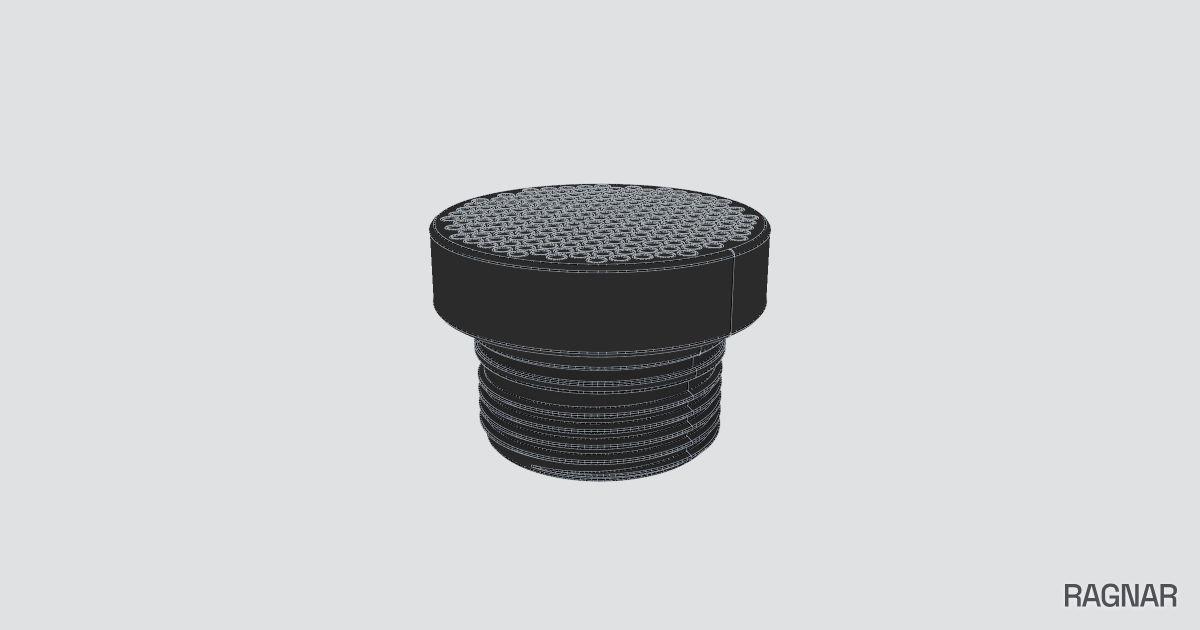 Threaded cap assembly