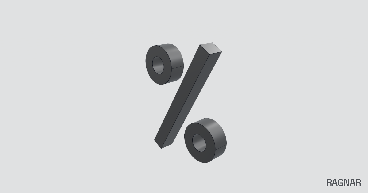 Percentage symbol